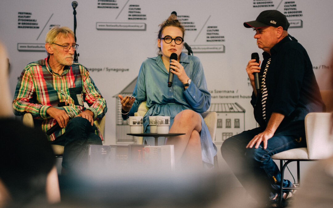 Scena literacka na Festiwalu Kultury Żydowskiej w Grodzisku Mazowieckim